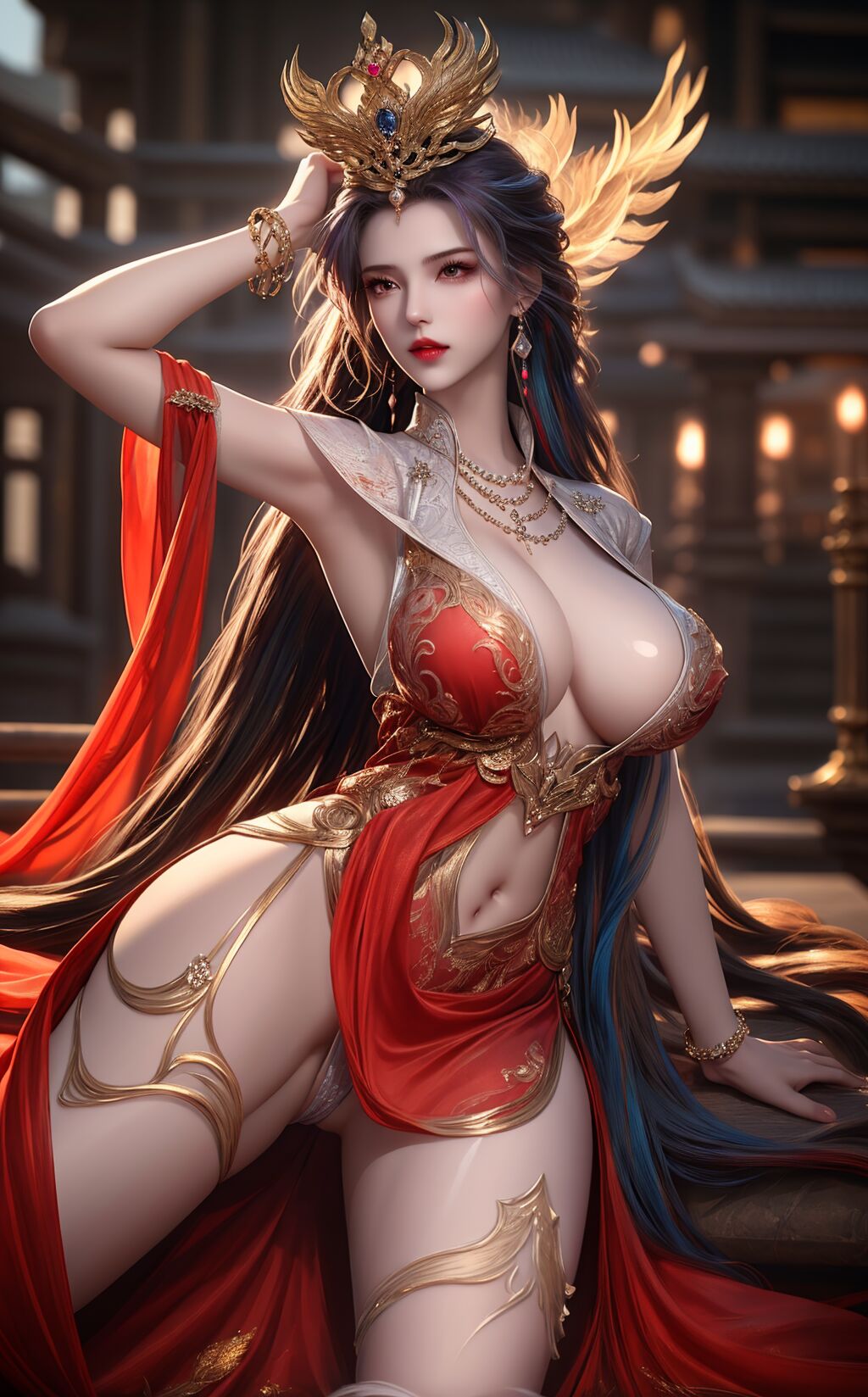 [AI Generated] Douluo Dalu Bibi Dong’s imperial concubine outfit